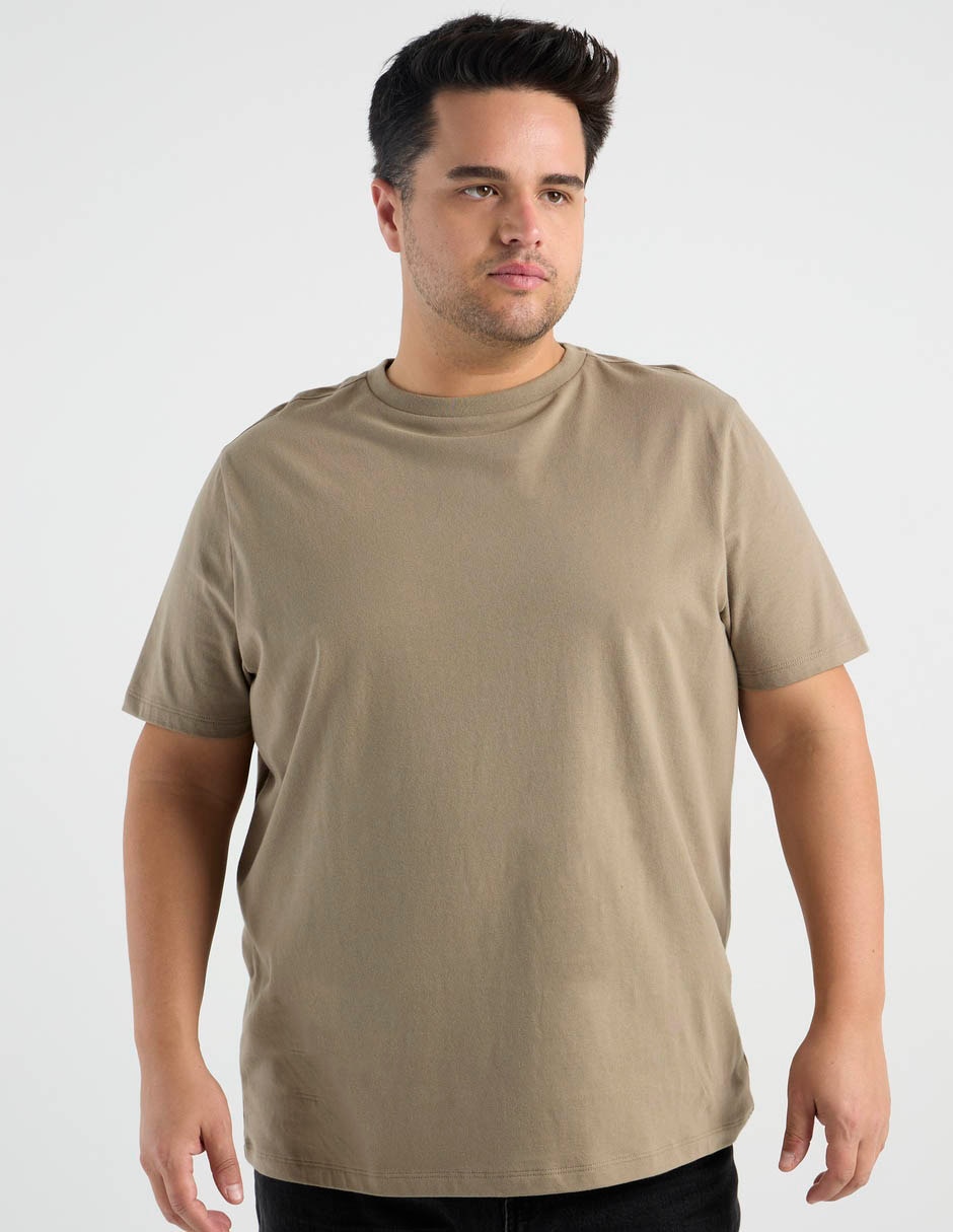 Playera cuello redondo para hombre