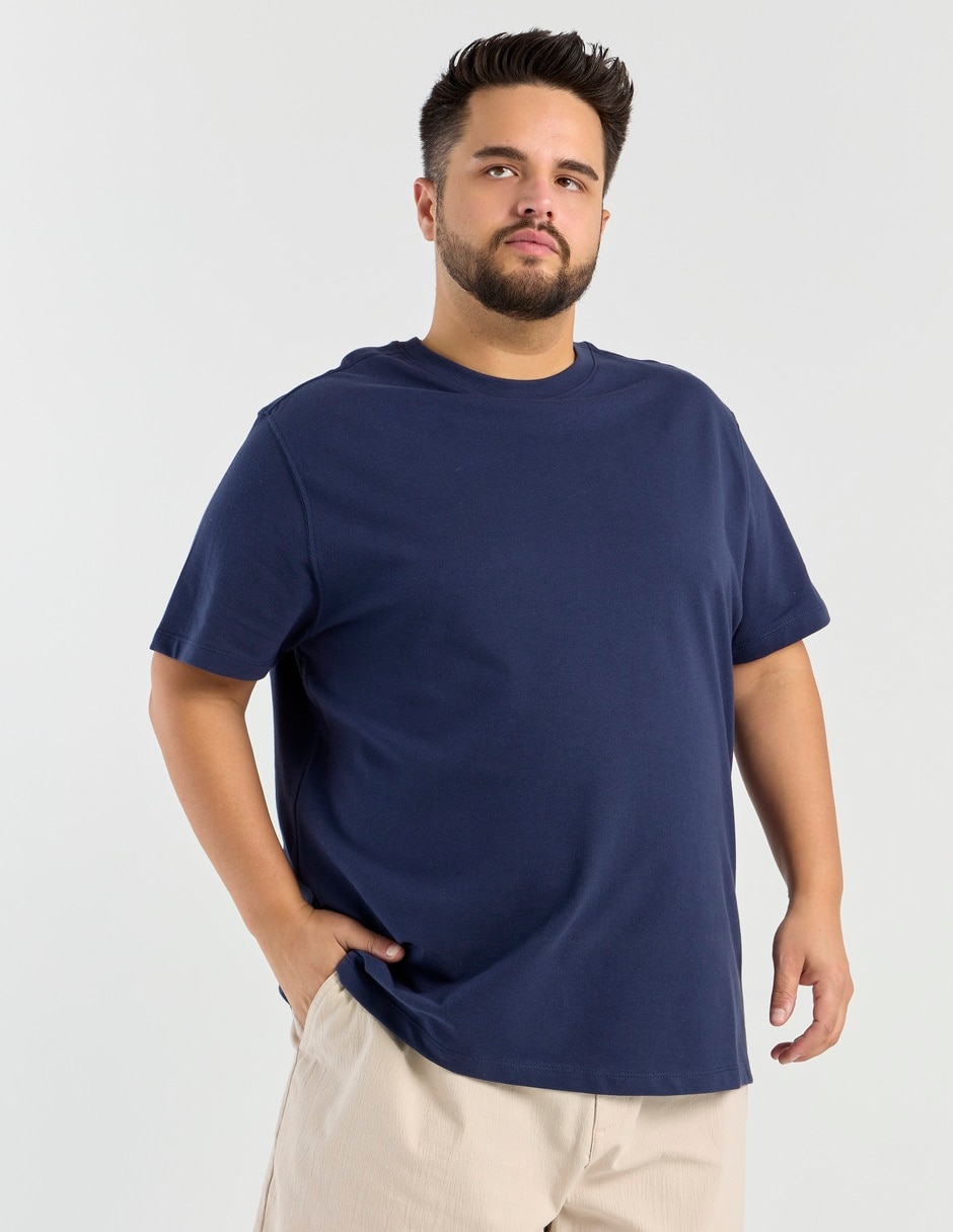 Playera cuello redondo para hombre 2