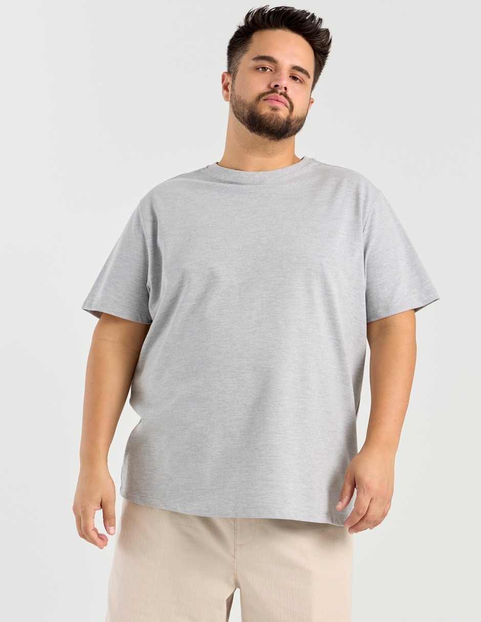 Playera cuello redondo para hombre